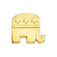 Republican Elephant Lapel Pin