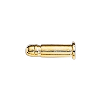 Bullet shape lapel pin with military clutch.... from ASI 68760 Marken...