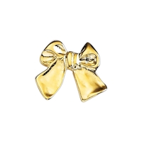 Bow shape lapel pin with military clutch, up to 7/8".... from ASI 68760...