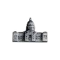 Capitol lapel pin with military clutch, up to 7/8".... from ASI 68760 Marken...