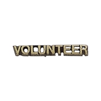 Volunteer lapel pin with military clutch, up to 1".... from ASI 68760 Marken...