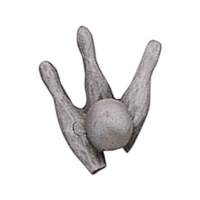 Bowling lapel pin with military clutch.... from ASI 68760 Marken Industries /...