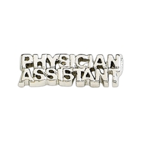 Physician Assistant lapel pin with military clutch, up to 1".... from ASI...