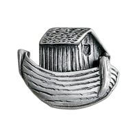 Noah's Ark lapel pin with military clutch, up to 1".... from ASI 68760 Marken...