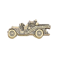 Fire truck shape lapel pin with military clutch, up to 1... from ASI 68760...