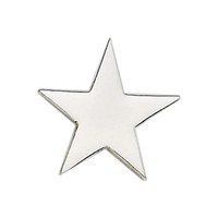 Flat Star Lapel Pin