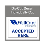 3" x 4" Static cling decal