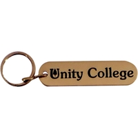 Solid .051 brass oblong shape key tag with a die struck... from ASI 41080...