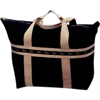 Designer tote bag that features 2" carry handles with 2" accent... from ASI...