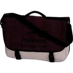 Fully padded accent courier pouch