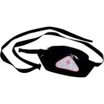 Waist pack with front zip-close pocket
