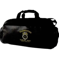 Leatherette travel bag