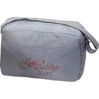 Shoulder bag with outside slash pocket and adjustable shoulder strap.... from...