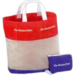 Nylon mesh pocket tote