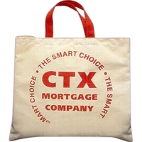 Promo flat tote bag with 1" poly handle, 15" x 13.5".... from ASI 88782 Sport...