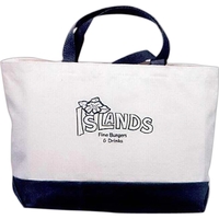 Row boat tote bag