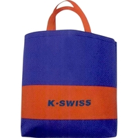 Polyester banner tote bag with 1" poly web handles and accent... from ASI...
