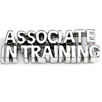 Associate in Training lapel pin with military clutch, up to 1... from ASI...