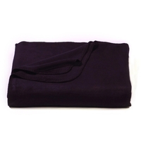 Navy Blue Bamboo Throw Blanket