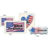 The Reflectix Line - U.S. flag reflective sticker.... from ASI 54040 Fey Promo