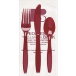 Picnic Pak - Fork, Spoon, Knife, Napkin