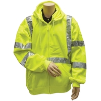 High visibility safety fleece sweatshirt. Blank.... from ASI 82649 ZZ...