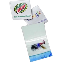 Matchbook style package with three fly fishing lures.... from ASI 63549...