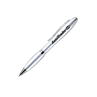 Twist action solid brass satin ballpoint pen with stylish design.... from ASI...