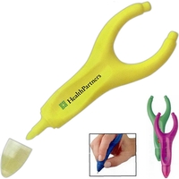 PenAgain (TM) Glidelighter - Highlighter, with fluorescent color with high...