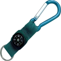 Carabiner with nylon strap and compass.... from ASI 56420 Genesis / Genesis