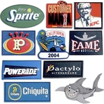 2" Custom Molded PVC Rubber Label