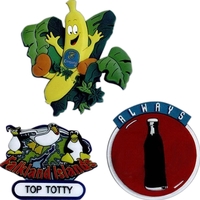 2.5" Custom Molded, PVC Rubber Magnet, 1 Sided, 2-Dimensional Design with......