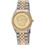 Geneve Commander Medallion Two Tone Watch