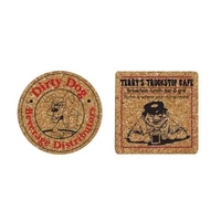 Eco Friendly Cork Wood Coasters