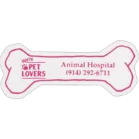 1 1/4" x 3 1/4" bone shaped magnets with four color... from ASI 68507 The...