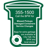 Trash / Recycling Bin Magnet