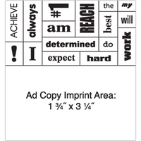 16 word custom motivational message magnet board.... from ASI 68507 The...