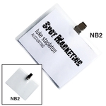 Vinyl Badge Holder w/Bulldog Clip