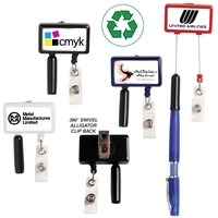 Jumbo retractable badge and pen reel.... from ASI 49470 DEVARA