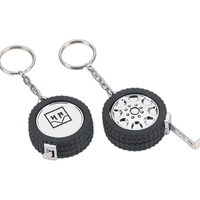 Tire shaped key chain with measuring tape.... from ASI 42920 Busrel Inc