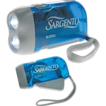 Wisteria Double-LED Crank Flashlight