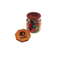 Medium Candy Jar with Wood Lid