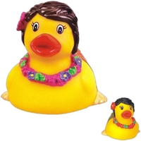 Rubber Hawaii Hula duck.... from ASI 31977 Adline Industries Inc