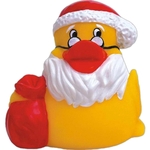 Rubber Santa Claus duck