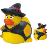 Rubber wicked witch duck