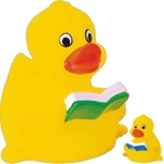 Rubber learning duck