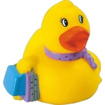Rubber shopping duck