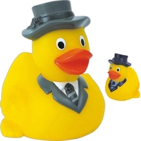 Rubber business duck