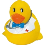 Rubber doctor duck