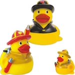 Rubber fire fighter duck